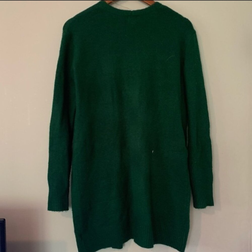 A New Day Emerald Green Longline Cardigan - Picture 2 of 3